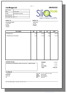 Classic Invoice Style 1