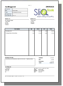 Class Invoice Style 2