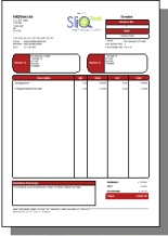 Software Invoice Sample
