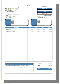 corporation professional invoice template