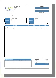 Invoice Templates Supported Within Sliq Invoicing And Quoting